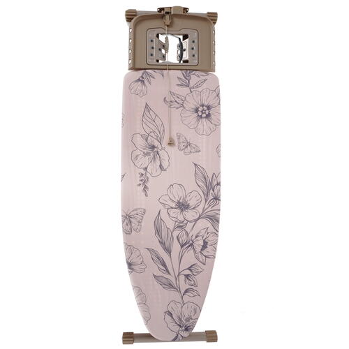Купить Гладильная доска HAUSHALT Shopy Flowers бежевый, серый  5023440. Характеристики, отзывы и цены в Донецке