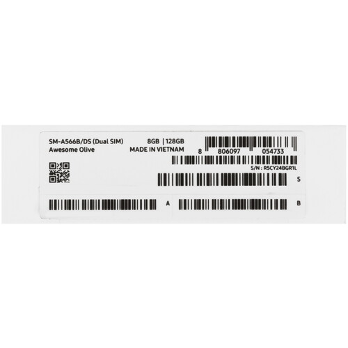 Купить 6.7" Смартфон Samsung Galaxy A56 128 ГБ зеленый  5621179. Характеристики, отзывы и цены в Донецке