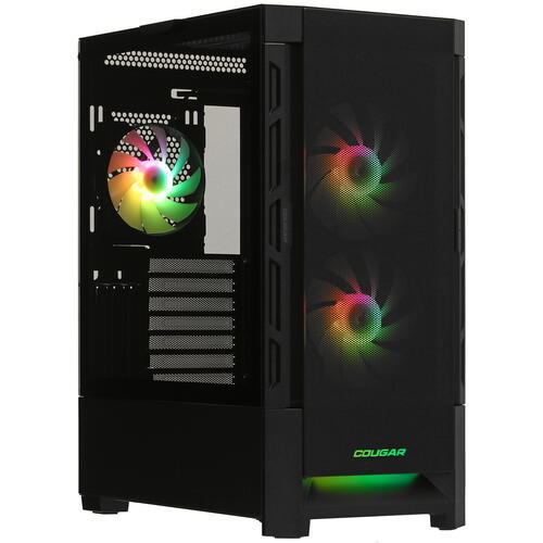Купить Корпус Cougar Duoface RGB [385ZD10.0011] черный  5050196. Характеристики, отзывы и цены в Донецке