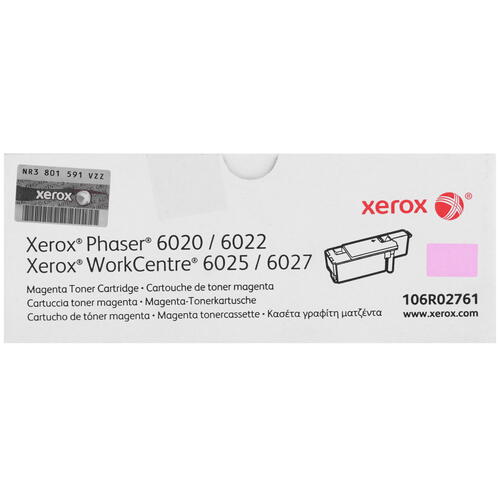 Купить Картридж лазерный Xerox  106R02761 пурпурный, с чипом  1019199. Характеристики, отзывы и цены в Донецке