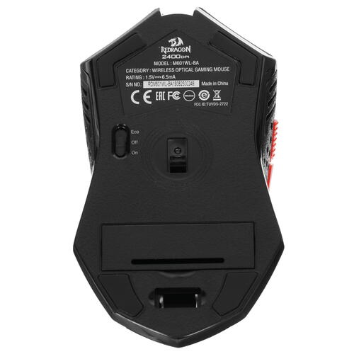 Купить Мышь+коврик беспроводная Redragon M601WL-BA  1602184. Характеристики, отзывы и цены в Донецке