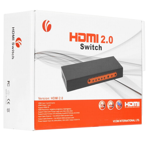 Купить Переключатель VCOM DD465  5471681. Характеристики, отзывы и цены в Донецке