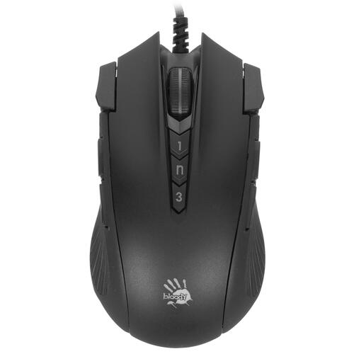 Купить Мышь проводная A4Tech Bloody J90s  черный  1698487. Характеристики, отзывы и цены в Донецке