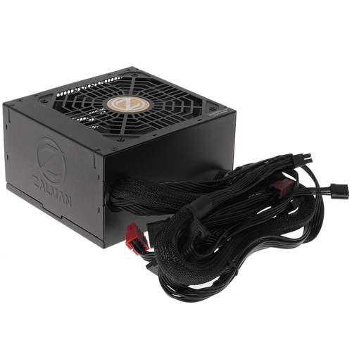 Купить Блок питания ZALMAN GigaMax (GVII) 550W [ZM550-GVII] черный  1608472. Характеристики, отзывы и цены в Донецке