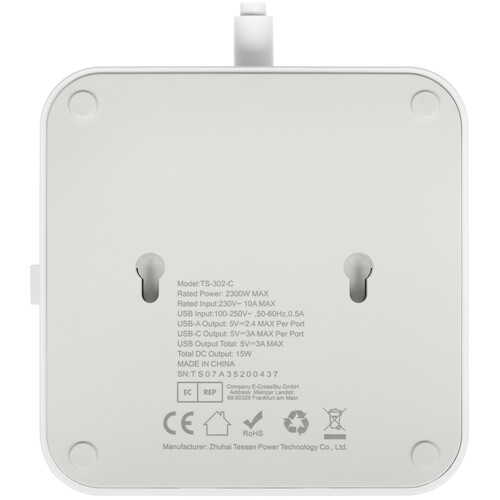 Купить Сетевой фильтр Tessan TS-302-C серый  9133314. Характеристики, отзывы и цены в Донецке
