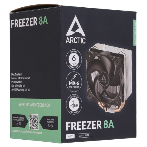 Купить Кулер для процессора ARCTIC Freezer 8A  9271751. Характеристики, отзывы и цены в Донецке