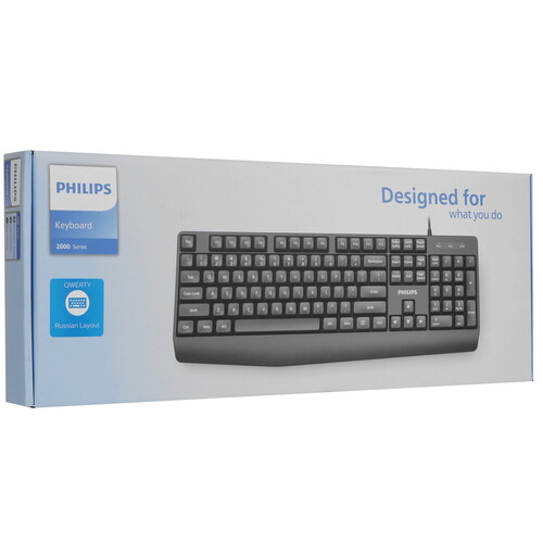 Купить Клавиатура  проводная Philips SPK6237  9251633. Характеристики, отзывы и цены в Донецке
