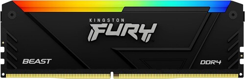 Купить Оперативная память Kingston FURY Beast Black RGB [KF432C16BB2A/8] 8 ГБ  5436275. Характеристики, отзывы и цены в Донецке