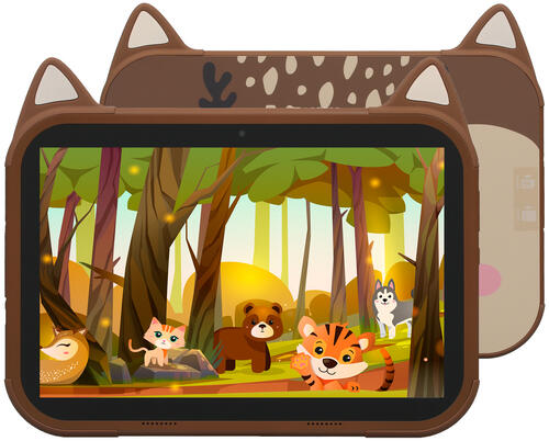 Купить 10.1" Планшет KENSHI Kids E18 LTE 64 ГБ бежевый  5404443. Характеристики, отзывы и цены в Донецке