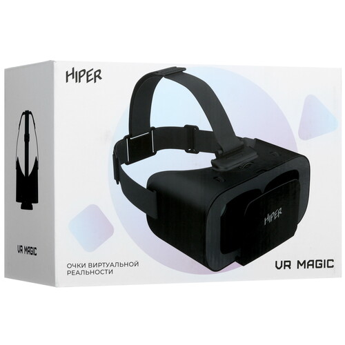 Купить Очки виртуальной реальности HIPER VR Magic черный  9200268. Характеристики, отзывы и цены в Донецке