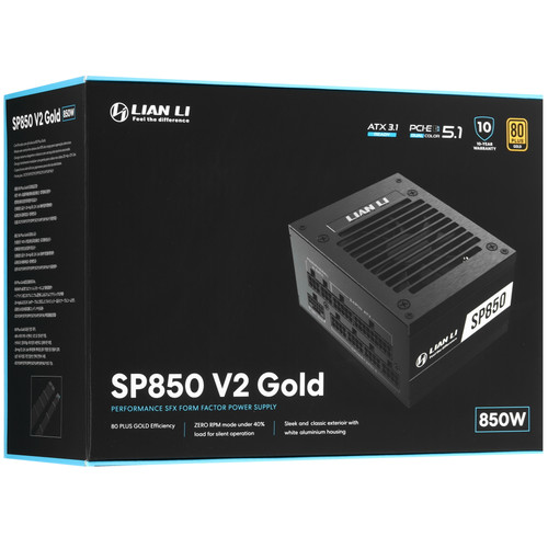 Купить Блок питания LIAN LI SP850 V2 Gold [G9P.SP0850G.B000.RU] черный  5641109. Характеристики, отзывы и цены в Донецке
