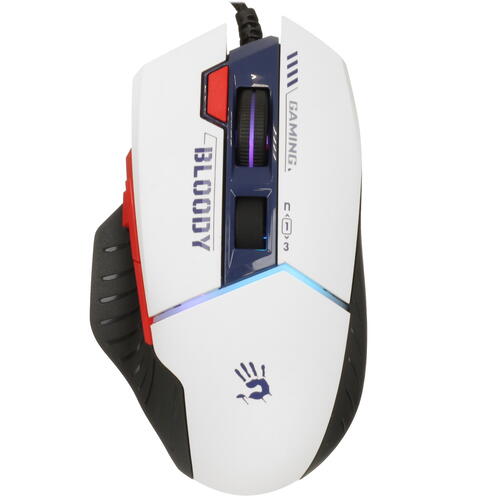 Купить Мышь проводная A4Tech Bloody W95 Max Sports [W95 MAX SPORTS NAVY] белый  5423058. Характеристики, отзывы и цены в Донецке