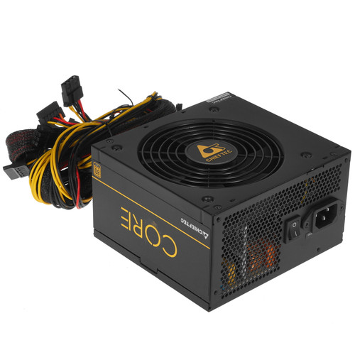 Купить Блок питания Chieftec CORE 600W BULK [BBS-600S-BULK] черный  4880637. Характеристики, отзывы и цены в Донецке