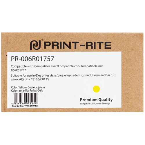 Купить Картридж лазерный Print-Rite TFXAOMYPRJ желтый  9146290. Характеристики, отзывы и цены в Донецке