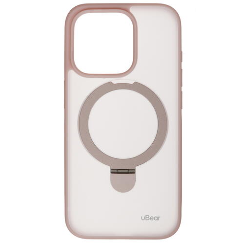 Купить Накладка  uBear Clip Mag Case для Apple iPhone 15 Pro розовый  5460640. Характеристики, отзывы и цены в Донецке