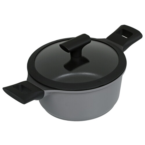 Купить Кастрюля Regent inox MODERNO 93-AL-MD-4-20 2.3 л 20 см серый  5435474. Характеристики, отзывы и цены в Донецке