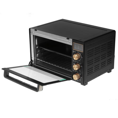 Купить Мини-печь Kraft KF-MO 3506 KGLB черный  8108439. Характеристики, отзывы и цены в Донецке