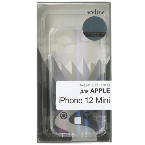 Купить Накладка  Aceline Rainbow для Apple iPhone 12 mini прозрачный  4722743. Характеристики, отзывы и цены в Донецке