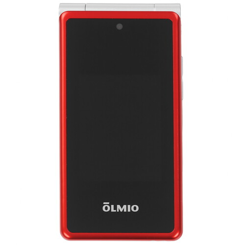 Купить Сотовый телефон Olmio F50 красный/серебристый, черный  9156955. Характеристики, отзывы и цены в Донецке