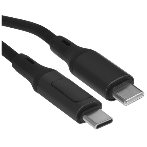 Купить Кабель круглый PERO USB Type-C - USB Type-C черный 1.2 м  9288776. Характеристики, отзывы и цены в Донецке