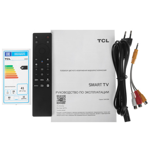 Купить 32" (81 см) Телевизор TCL 32S4K черный  5662334. Характеристики, отзывы и цены в Донецке