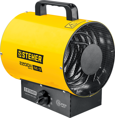 Купить Тепловая пушка электрическая STEHER SE-3  9107890. Характеристики, отзывы и цены в Донецке