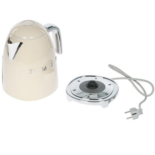 Купить Электрочайник Smeg KLF03CREU бежевый  1189305. Характеристики, отзывы и цены в Донецке