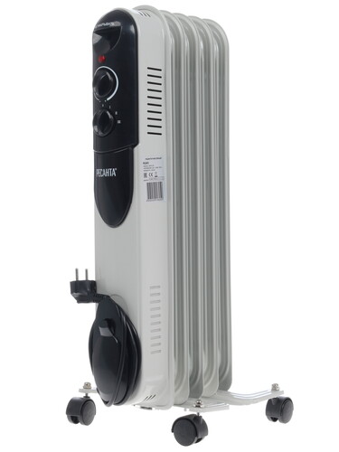 Купить Масляный обогреватель Ресанта ОМПТ-5Н белый  1076915. Характеристики, отзывы и цены в Донецке