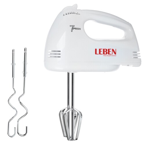 Купить Миксер LEBEN 269-013 белый  9937592. Характеристики, отзывы и цены в Донецке
