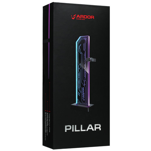 Купить Подставка для видеокарты ARDOR GAMING Pillar DL280 прозрачный  5422512. Характеристики, отзывы и цены в Донецке
