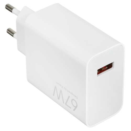 Купить Сетевое зарядное устройство Xiaomi 67W HyperCharge Combo (Type-A) белый  5617113. Характеристики, отзывы и цены в Донецке