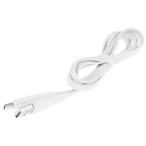 Купить Кабель плоский Borofone USB Type-C - USB 2.0 Type-A белый 1 м  9238058. Характеристики, отзывы и цены в Донецке