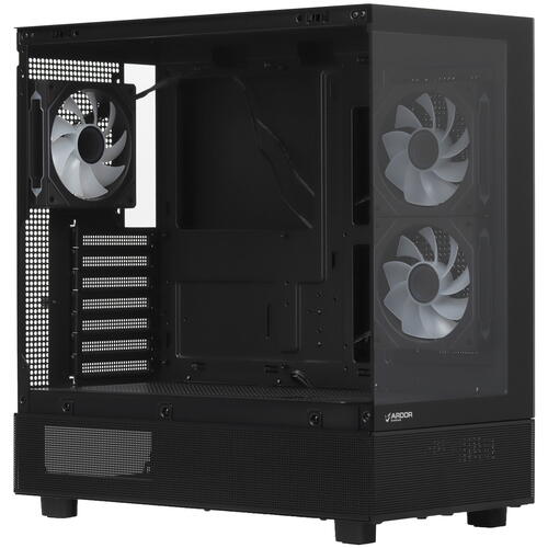 Купить Корпус ARDOR GAMING Crystal CC1  черный  5437171. Характеристики, отзывы и цены в Донецке