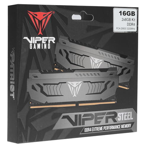 Купить Оперативная память Patriot Viper Steel [PVS416G320C6K] 16 ГБ  1349275. Характеристики, отзывы и цены в Донецке