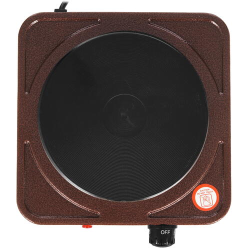 Купить Плита компактная электрическая Atlanta ATH-1736 коричневый  9032119. Характеристики, отзывы и цены в Донецке