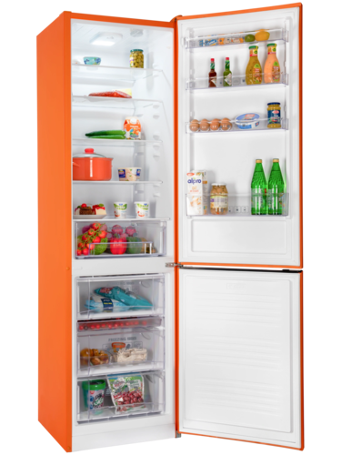 Купить Холодильник с морозильником   NORD NRB 154 Or оранжевый  9293988. Характеристики, отзывы и цены в Донецке