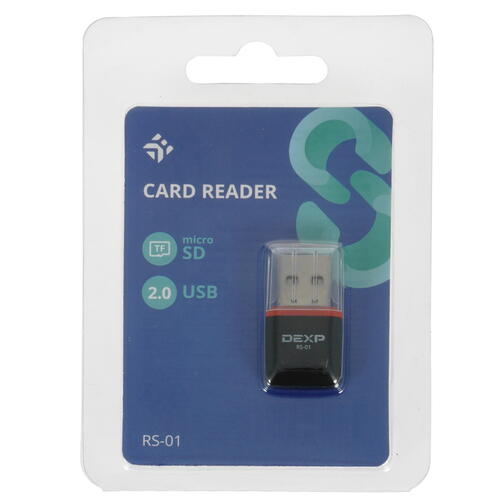 Купить Кард-ридер DEXP RS-01  1018716. Характеристики, отзывы и цены в Донецке