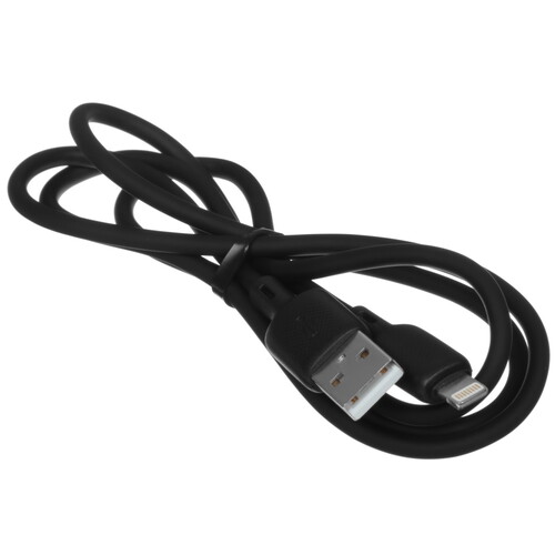 Купить Кабель круглый Borofone Lightning 8-pin - USB 2.0 Type-A черный 1 м  9244381. Характеристики, отзывы и цены в Донецке