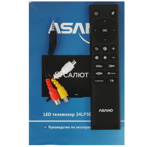 Купить 23.8" (60 см) Телевизор Asano 24LF5010T черный  9225860. Характеристики, отзывы и цены в Донецке