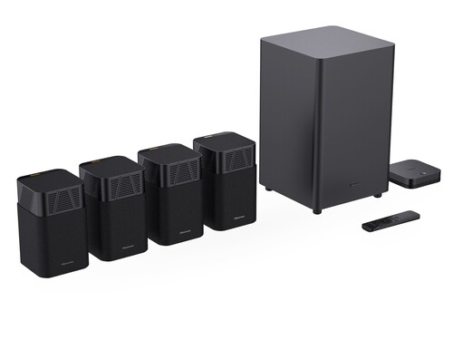 Купить Саундбар Hisense HT Saturn черный  5629044. Характеристики, отзывы и цены в Донецке