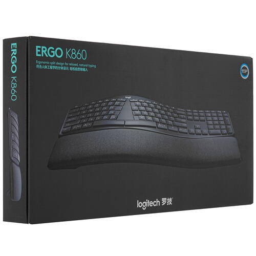 Купить Клавиатура  беспроводная Logitech K860  5068123. Характеристики, отзывы и цены в Донецке