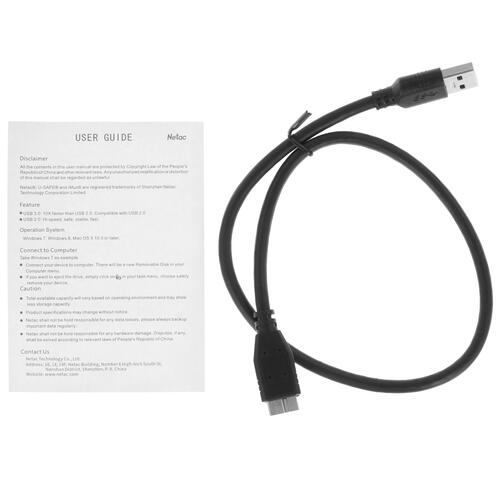 Купить 1 ТБ Внешний HDD Netac K330 [NT05K330N-001T-30SL]  5369987. Характеристики, отзывы и цены в Донецке