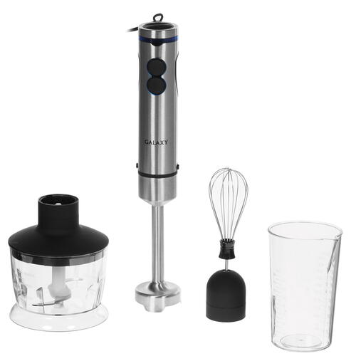 Купить Блендер погружной Galaxy GL2128 серебристый  8156014. Характеристики, отзывы и цены в Донецке