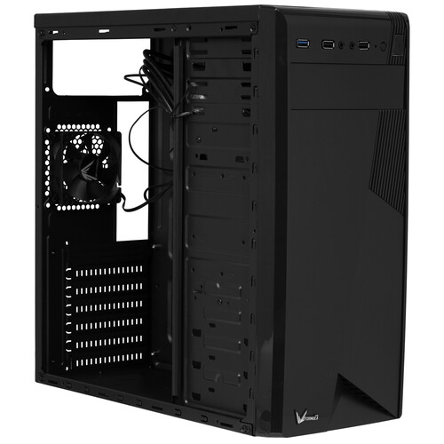 Купить Корпус Formula V Line CS-1101  черный  5623067. Характеристики, отзывы и цены в Донецке