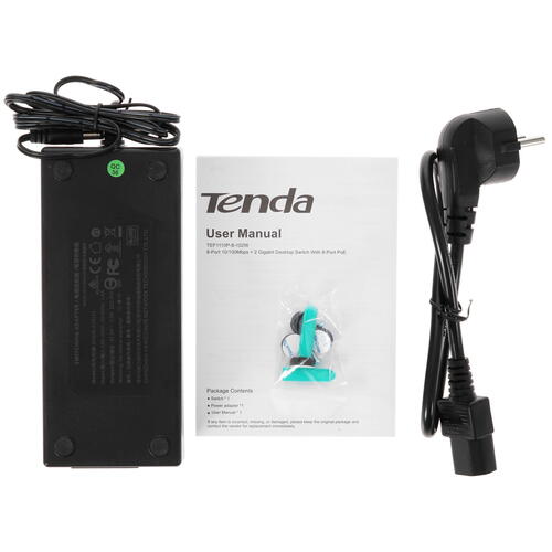 Купить Коммутатор Tenda TEF1110P-8-102W  4856780. Характеристики, отзывы и цены в Донецке