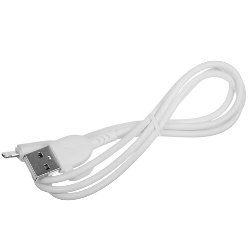 Купить Кабель круглый Borofone Lightning 8-pin - USB 2.0 Type-A белый 1 м  5475113. Характеристики, отзывы и цены в Донецке
