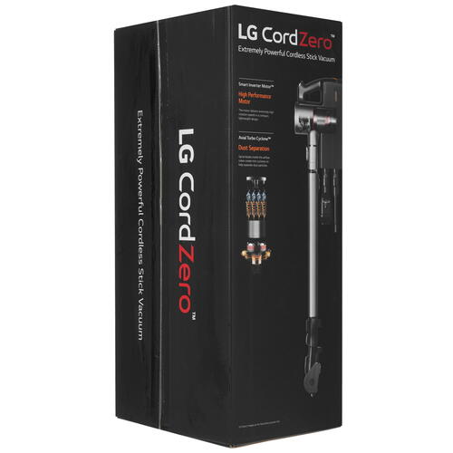 Купить Пылесос вертикальный   LG A9N-PRIME  белый  5077364. Характеристики, отзывы и цены в Донецке