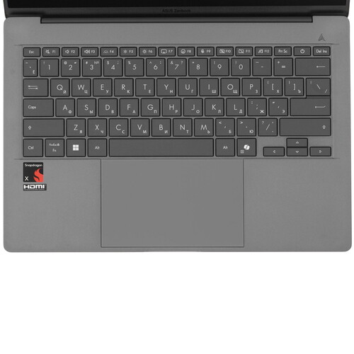 Купить 14" Ноутбук ASUS Zenbook A14 UX3407QA-QD374W серый  5612586. Характеристики, отзывы и цены в Донецке