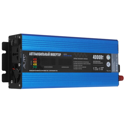 Купить Инвертор QUMO QAI-906-4000  9272354. Характеристики, отзывы и цены в Донецке