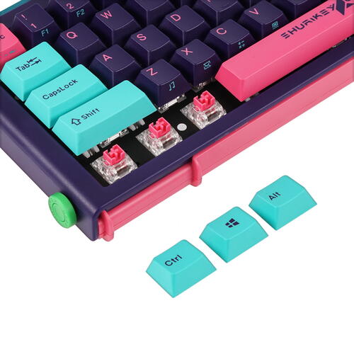 Купить Клавиатура  проводная + беспроводная Shurikey Gear Hanzo SKB65 Theme 003  5415372. Характеристики, отзывы и цены в Донецке